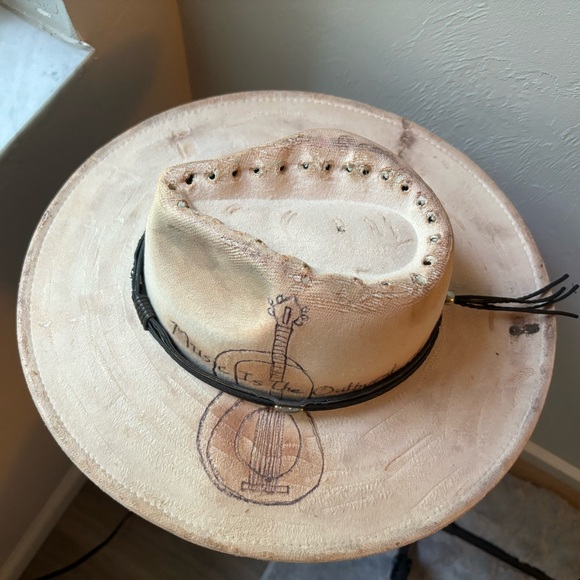 (Music is the outburst  of the Soul) Rancher Hat - Picture 3 of 4